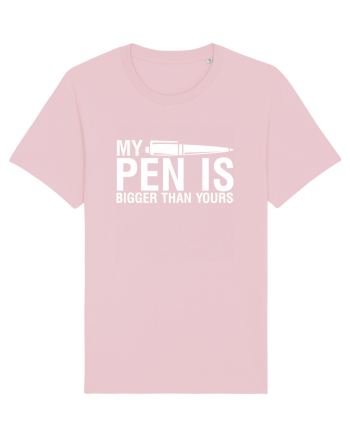 My Pen Is Bigger Than Yours Cotton Pink