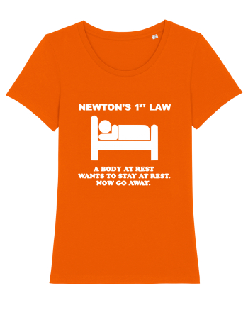 Nuton's 1st Law Bright Orange
