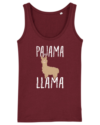Pajama LLama Burgundy