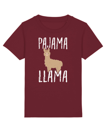 Pajama LLama Burgundy