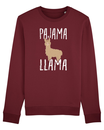 Pajama LLama Burgundy