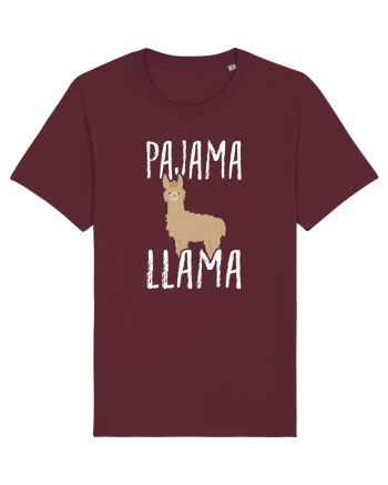 Pajama LLama Burgundy