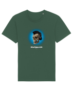 Craniu cu casti - skullphones 07 albastru 1 Tricou mânecă scurtă Unisex Rocker