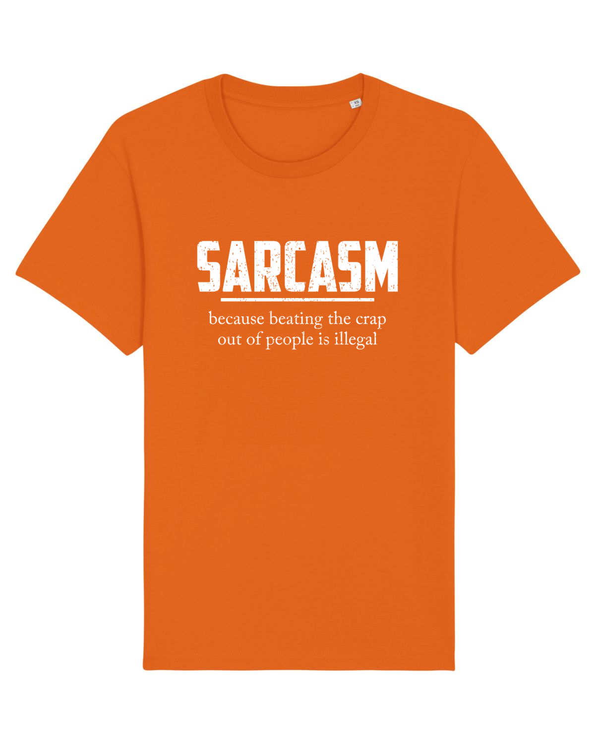 Tricou mânecă scurtă Unisex Rocker Bright Orange