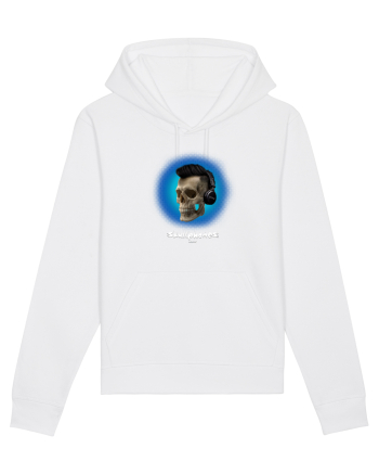 Craniu cu casti - skullphones 07 albastru 2 White
