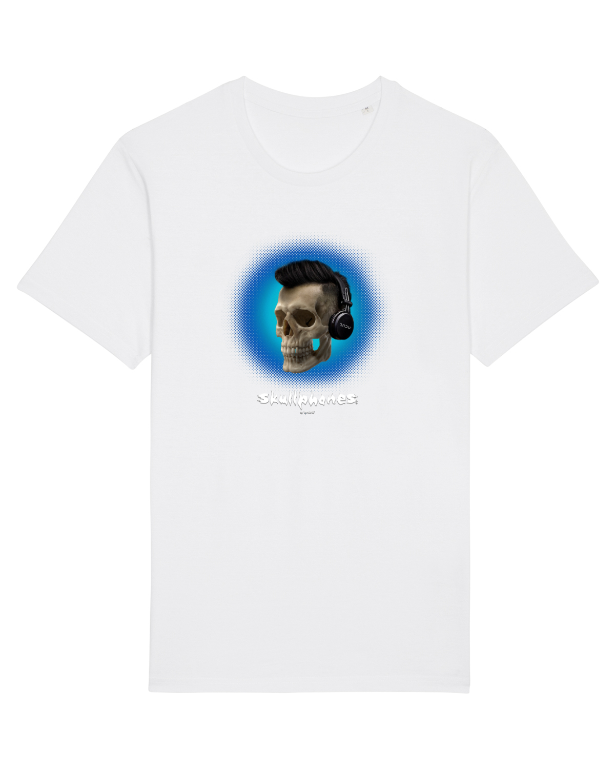 Tricou mânecă scurtă Unisex Rocker White