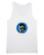 Craniu cu casti - skullphones 07 albastru 2 Maiou Bărbat Runs