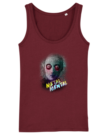Metal Mental Burgundy