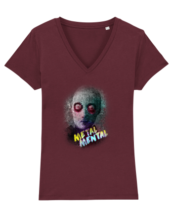 Metal Mental Burgundy