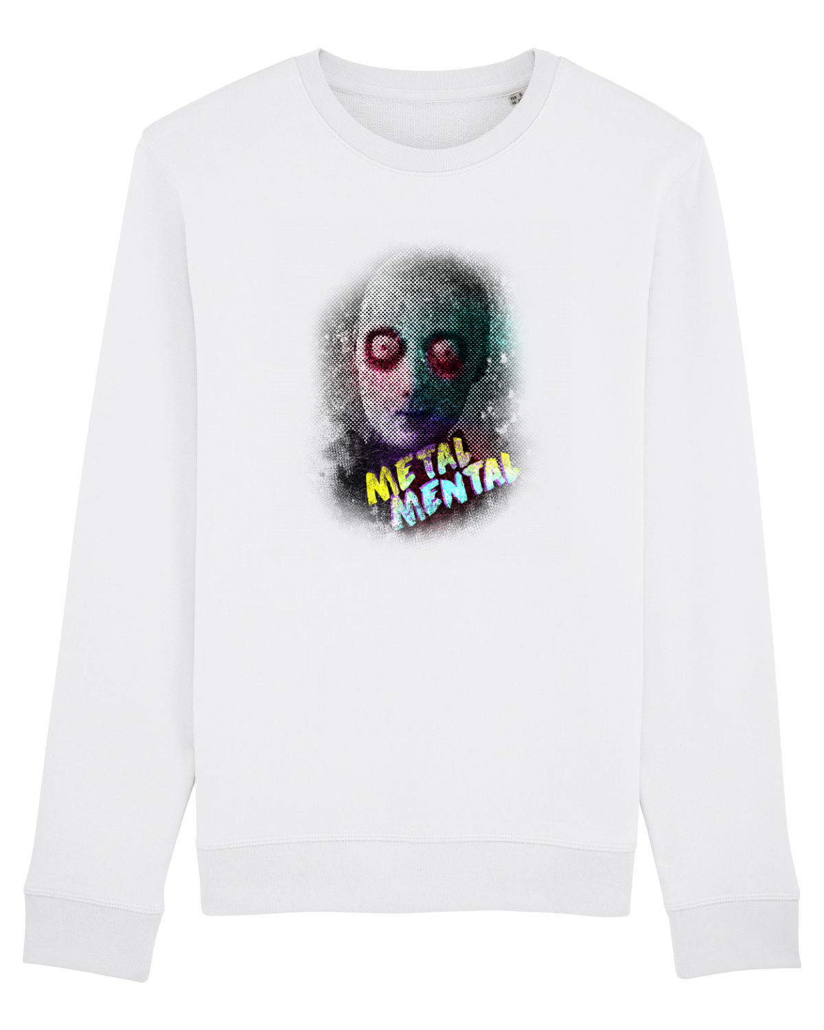 Bluză mânecă lungă Unisex Rise White