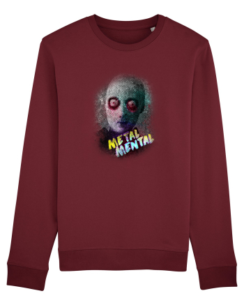Metal Mental Burgundy