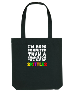 Chameleon in a bag of SKITTLES Sacoșă textilă