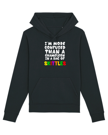 Chameleon in a bag of SKITTLES Black
