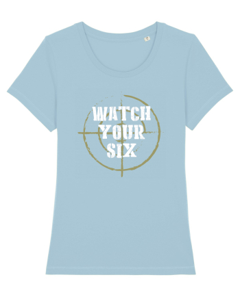 Watch your Six Sky Blue