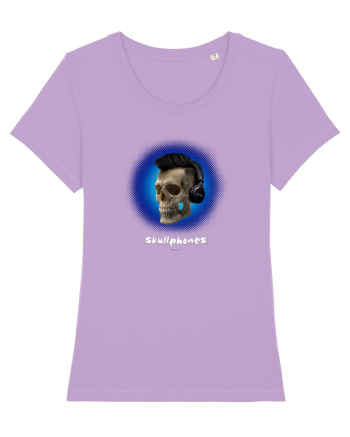 Craniu cu casti - skullphones 07 albastru 3 Lavender Dawn