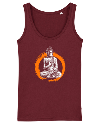 Zen Meditation Burgundy