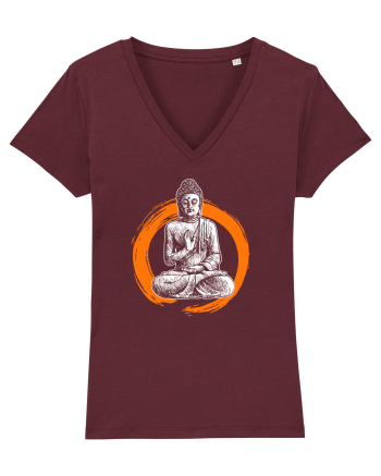 Zen Meditation Burgundy