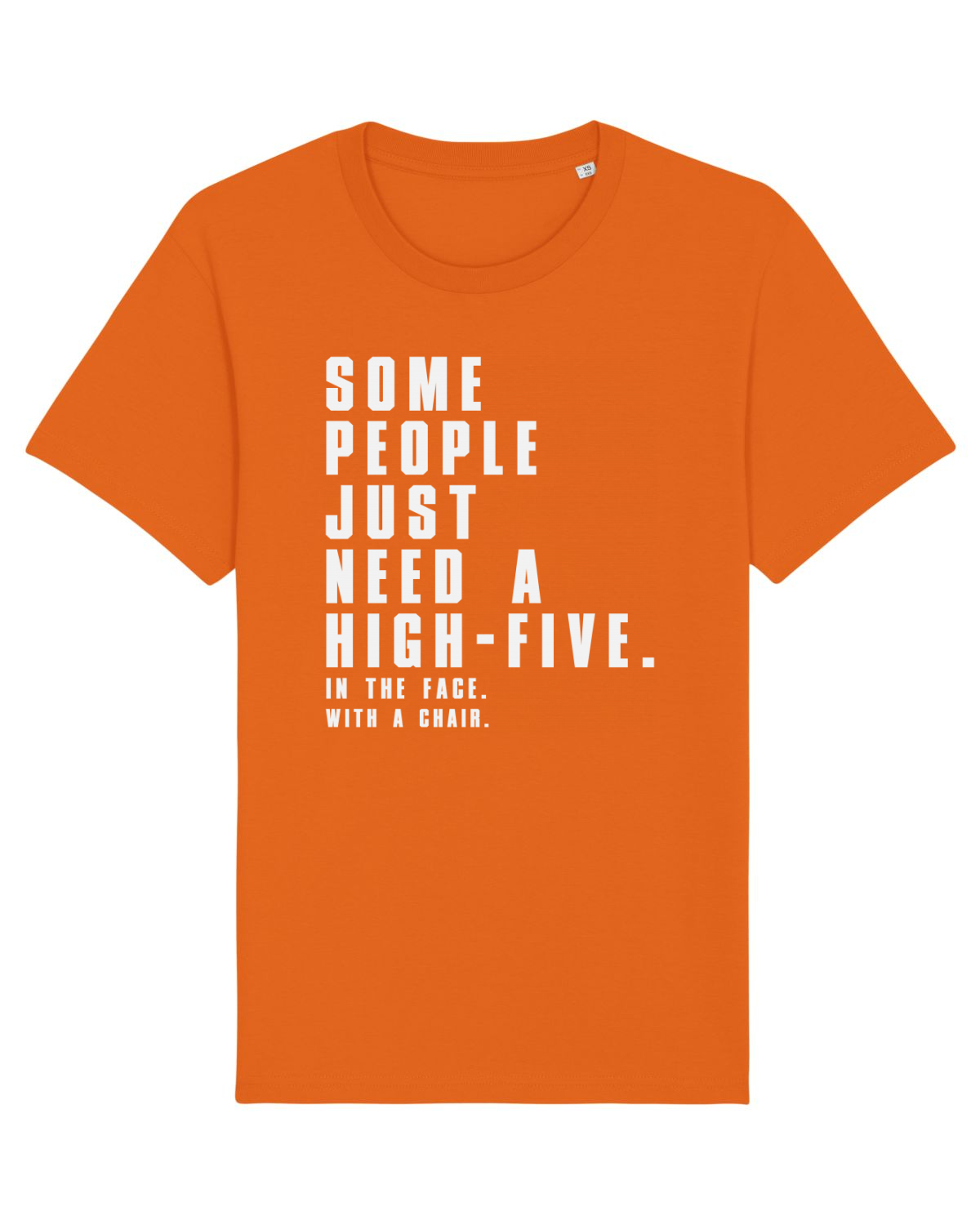 Tricou mânecă scurtă Unisex Rocker Bright Orange