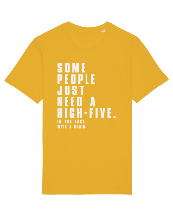 SOME PEOPLE JUST NEED A HIGH-FIVE Spectra Yellow