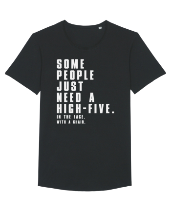 SOME PEOPLE JUST NEED A HIGH-FIVE Black