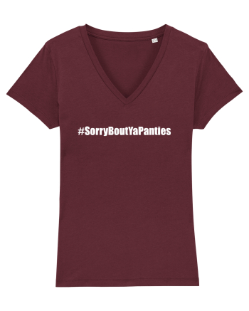 Sorry about your panties Burgundy