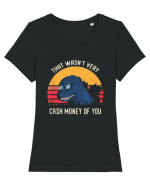 That Wasn't Very Cash Money Of You Tricou mânecă scurtă guler larg fitted Damă Expresser