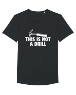 This is not a Drill Tricou mânecă scurtă guler larg Bărbat Skater