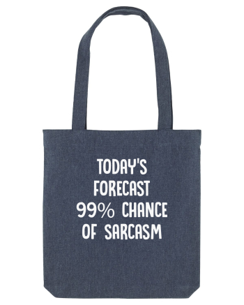 TODAY'S FORECAST 99% CHANCE OF SARCASM Midnight Blue