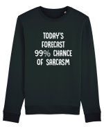 TODAY'S FORECAST 99% CHANCE OF SARCASM Bluză mânecă lungă Unisex Rise