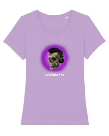 Craniu cu casti - skullphones 07 violet Lavender Dawn