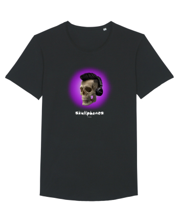 Craniu cu casti - skullphones 07 violet Black