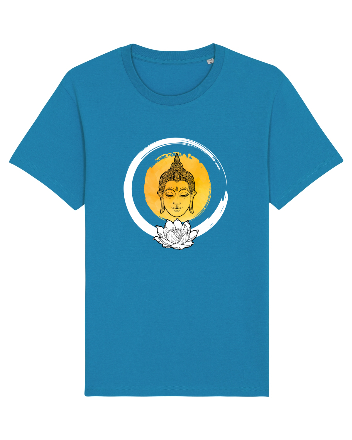 Tricou mânecă scurtă Unisex Rocker Azur
