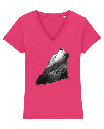 Wolf howling Raspberry