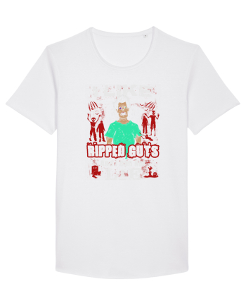 Ripped Guts White