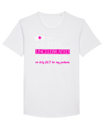 NURSE Tricou mânecă scurtă guler larg Bărbat Skater