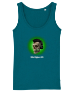 Craniu cu casti - skullphones 07 verde Maiou Damă Dreamer