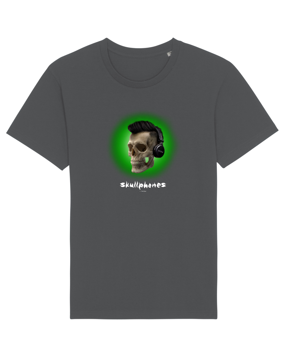 Tricou mânecă scurtă Unisex Rocker Anthracite