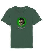Craniu cu casti - skullphones 07 verde Tricou mânecă scurtă Unisex Rocker