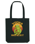 VODKA MADE ME DO IT KERMIT Sacoșă textilă