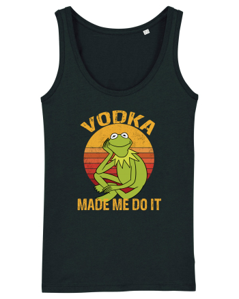 VODKA MADE ME DO IT KERMIT Black