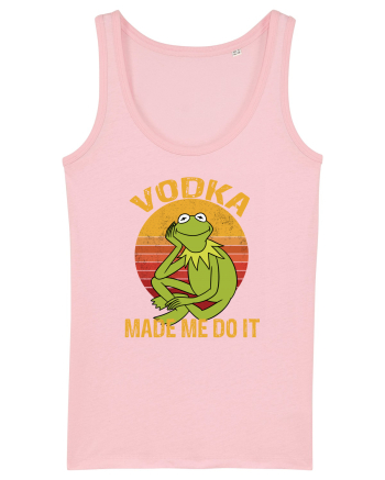 VODKA MADE ME DO IT KERMIT Cotton Pink