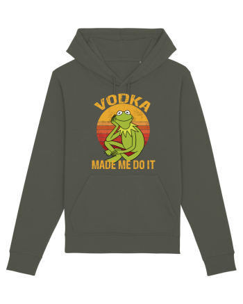 VODKA MADE ME DO IT KERMIT Khaki