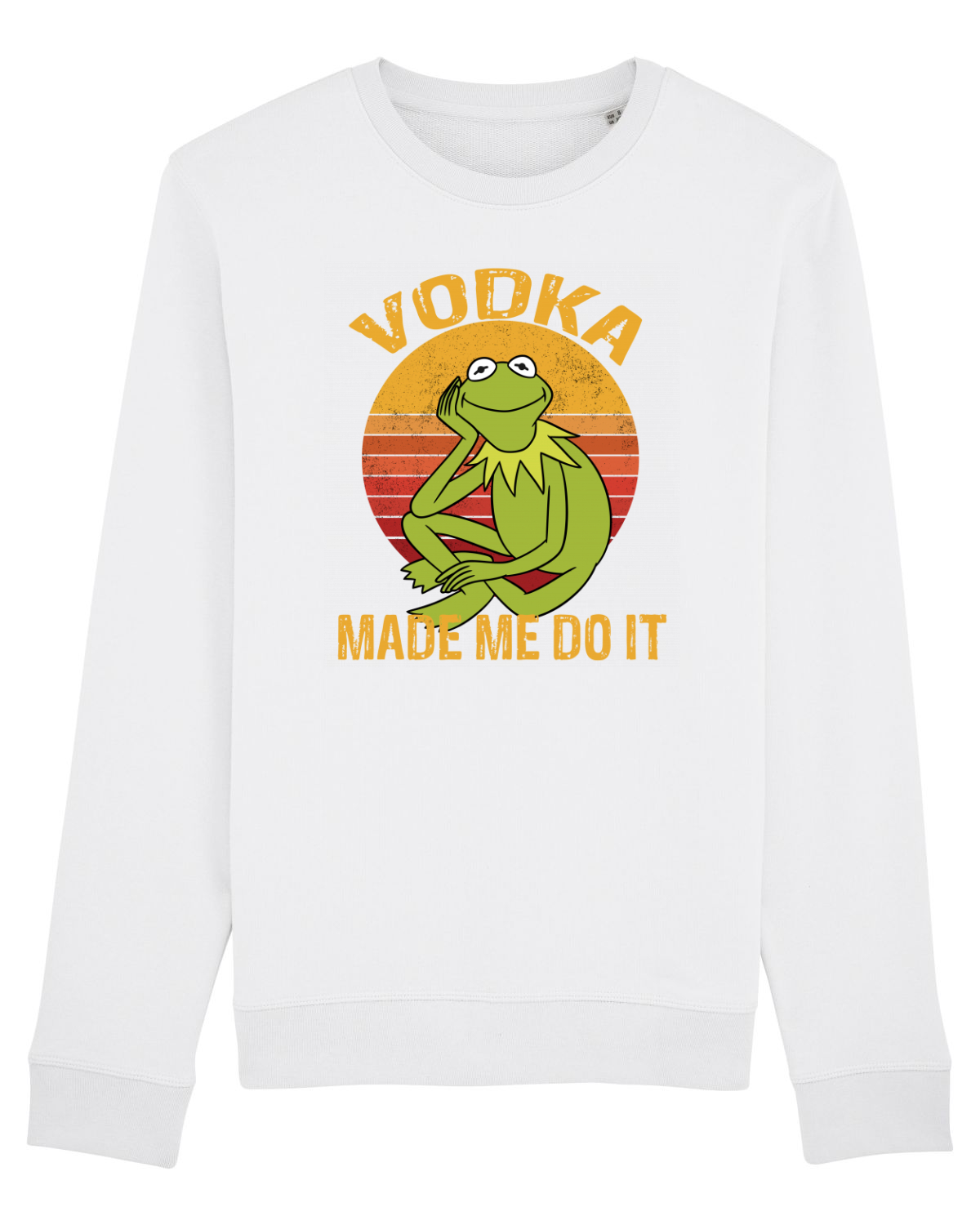 Bluză mânecă lungă Unisex Rise White