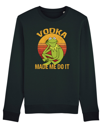 VODKA MADE ME DO IT KERMIT Black