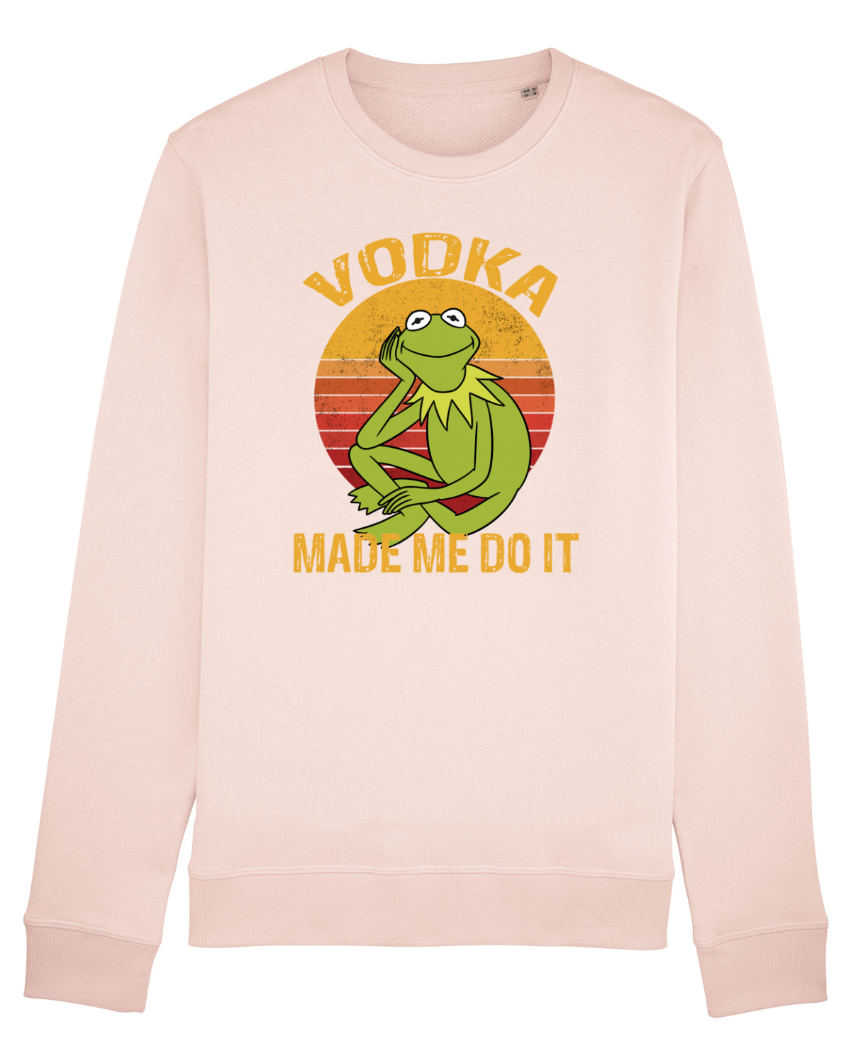 Bluză mânecă lungă Unisex Rise Candy Pink