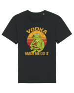 VODKA MADE ME DO IT KERMIT Tricou mânecă scurtă Unisex Rocker