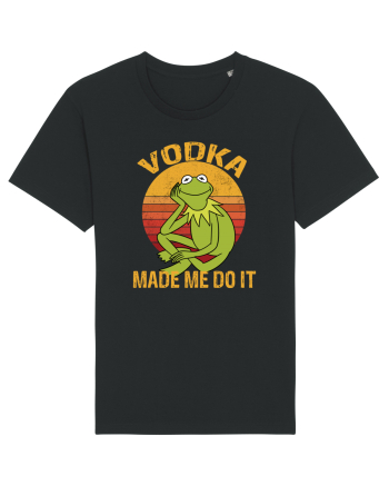 VODKA MADE ME DO IT KERMIT Black