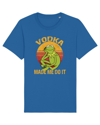 VODKA MADE ME DO IT KERMIT Royal Blue