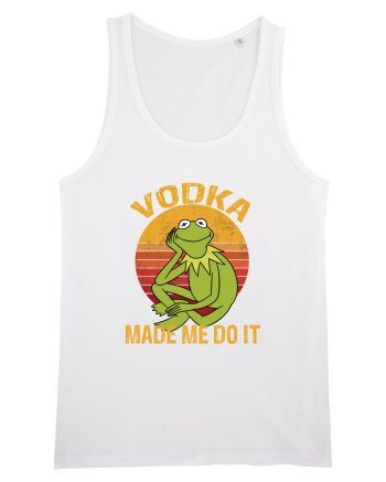 VODKA MADE ME DO IT KERMIT White