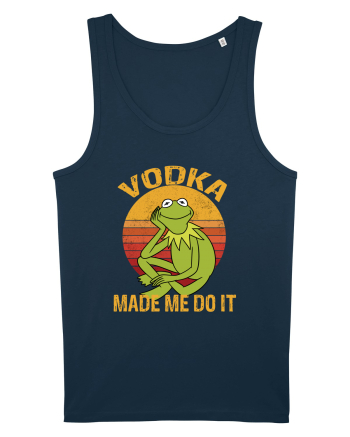 VODKA MADE ME DO IT KERMIT Navy